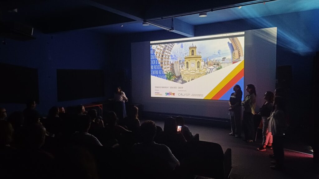 Apresentação dos resultados do projeto Rever o Centro no MIS Campinas, em 19 de setembro de 2026.